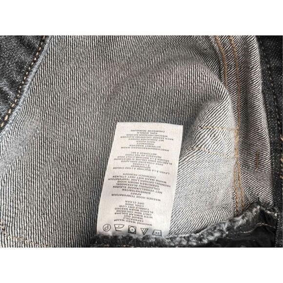 Harley Davidson Boot Cut Jeans in Black Size 12 Long - Picture 10 of 14